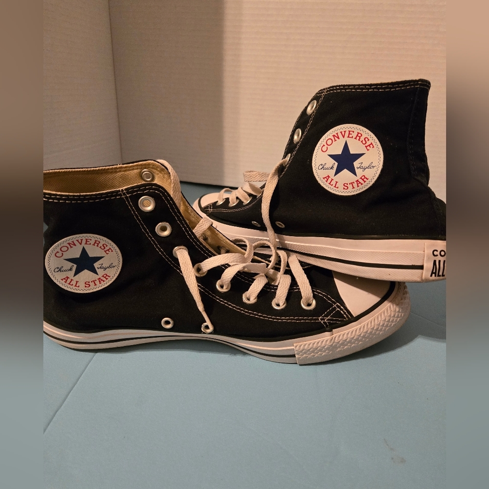 Converse Black High-Top Sneakers